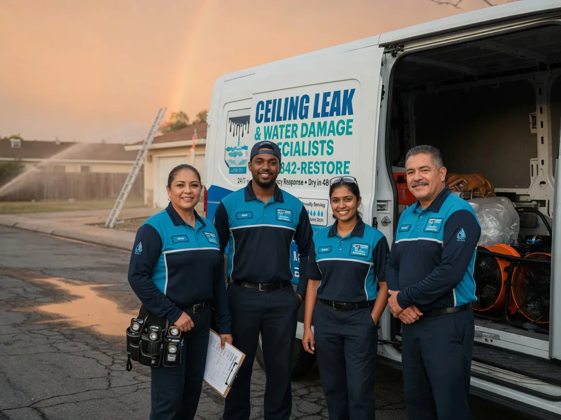 Ceiling Leak Cleanup company in Cropwell, AL