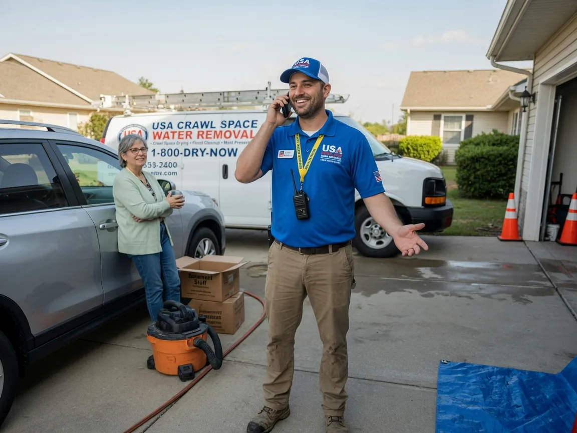 Crawl Space Water Removal Cropwell, AL FAQs